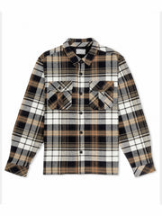 Santa Cruz Seaside Flannel Long Sleeve | Hurley - Black