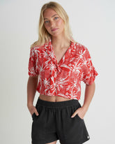 Getaway Short Sleeve | Hurley - Float Red