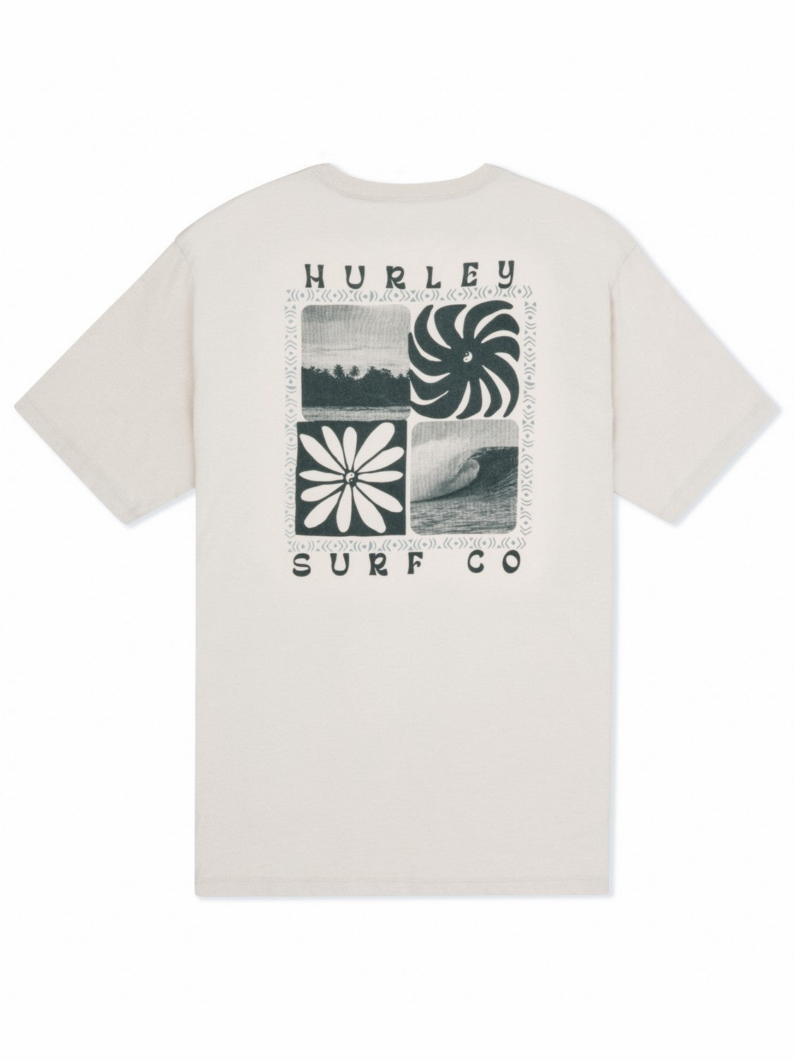 Cycles Of The Earth Short Sleeve | Hurley - Bone