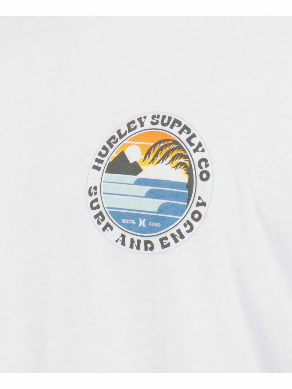 Lefts Short Sleeve T-Shirt | Hurley - White