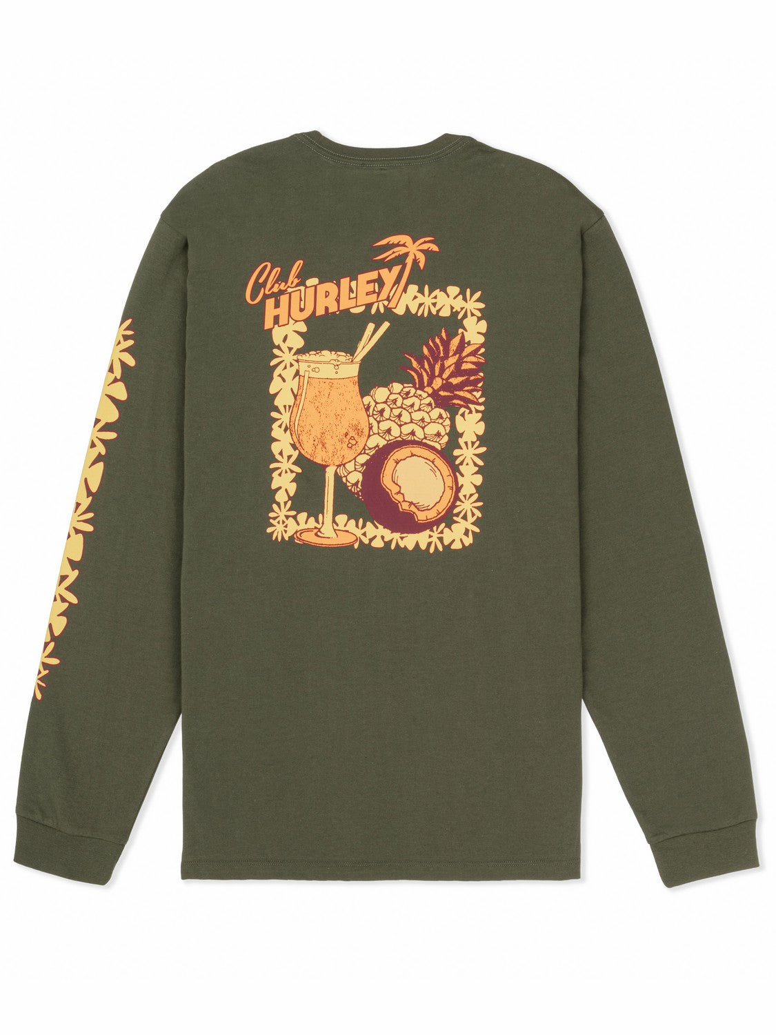 Chambord Long Sleeve | Hurley - Charcoal Fern