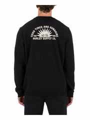 Sunshine Slub Crew Sweatshirt | Hurley - Black