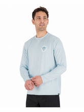 Hybrid UPF Long Sleeve | Hurley - Iceland Heather