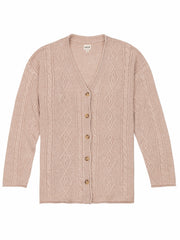 New Roads Cardigan | Hurley - HEATHER OATMEAL
