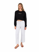 Floreal Long Sleeve Crop T-Shirt | Hurley - BLACK