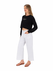 Floreal Long Sleeve Crop T-Shirt | Hurley - BLACK