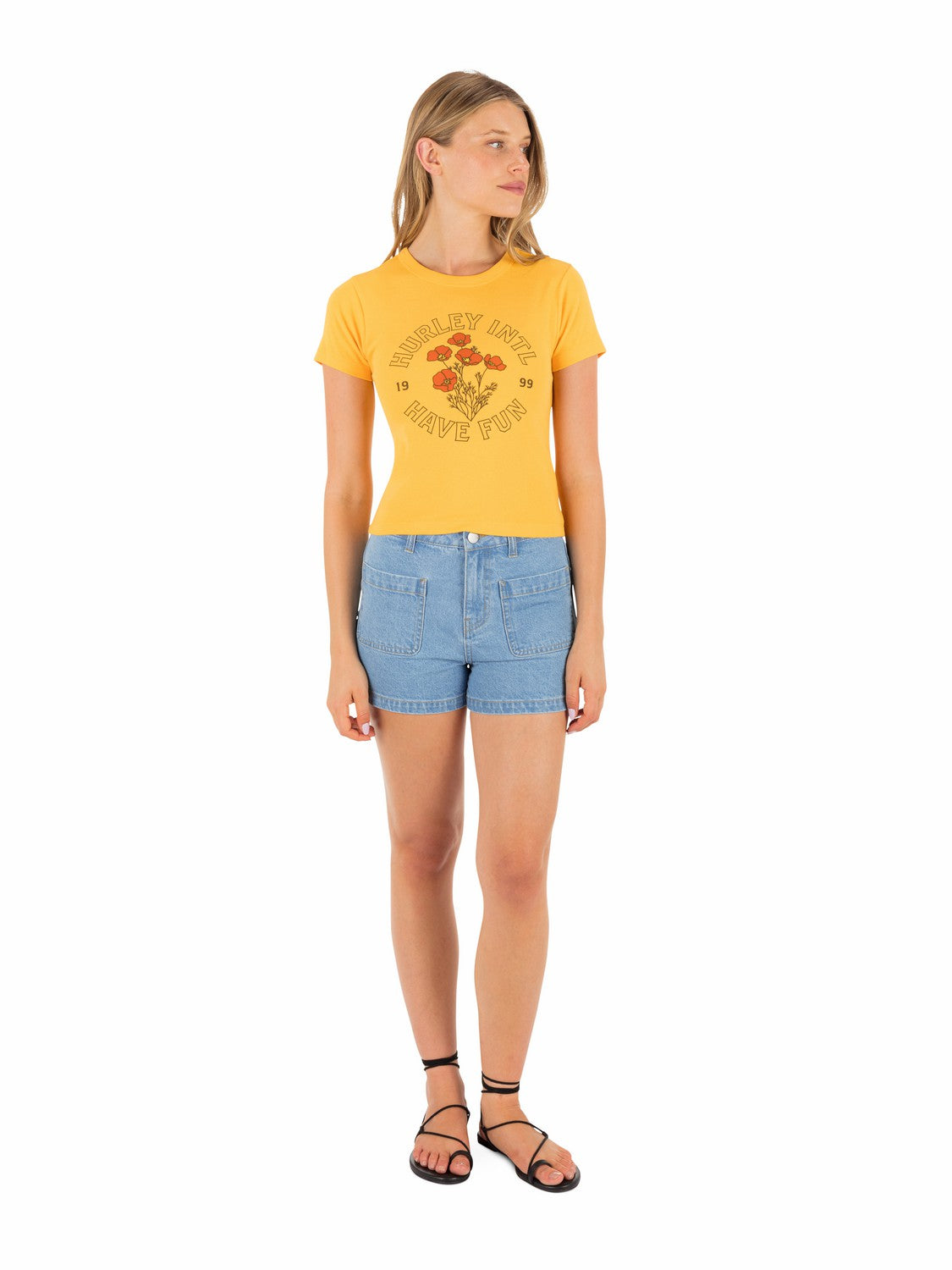 Poppy Baby Tee | Hurley - Marigold