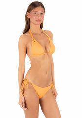 Reversible Solid Cheeky Tie Side Bottom | Hurley - Maui Mango / Mimosa