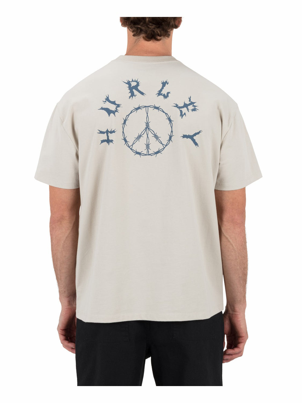 Hard Peace Short Sleeve | Hurley - Bone