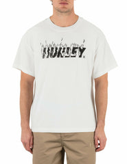 Hurley x Travis Barker Hurley On Fire Short Sleeve Tee | Hurley - White