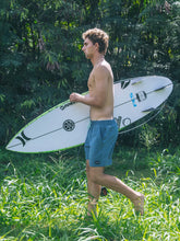 Phantom Eco Slub Lined Volley Boardshort 17" | Hurley - Grey Teal