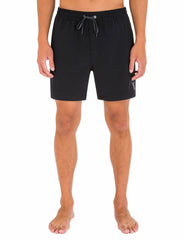 One And Only Solid Volley Boardshort 17" | Hurley - Black