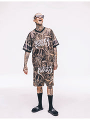 Hurley x Travis Barker Real Tree Mosh Pit Mesh Short | Hurley - Black
