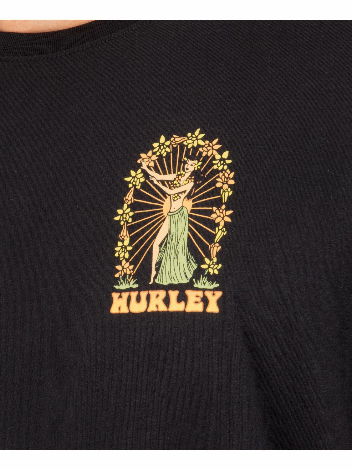 Island Time Short Sleeve | Hurley - Black