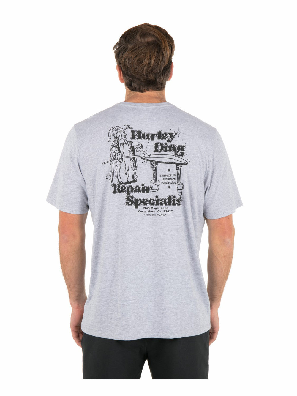 Ding Repair Short Sleeve | Hurley - Dark Grey Htr