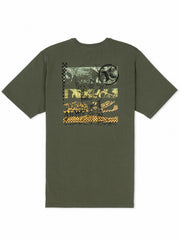 Crusty Short Sleeve | Hurley - Charcoal Fern