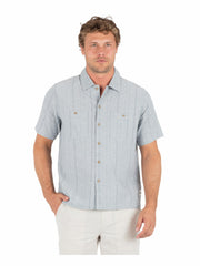 Hemp Malibu Short Sleeve | Hurley - Worker Blue