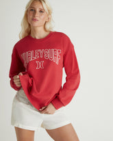 Collegiate Crew | Hurley - Rococco Red