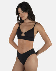 Solid Full Bikini Bottom | Hurley - Black