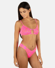 Trip Hop Scoop Front Bralette | Hurley - Maraschino