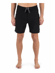Phantom-Eco One And Only Solid 18" Boardshort | Hurley - Black