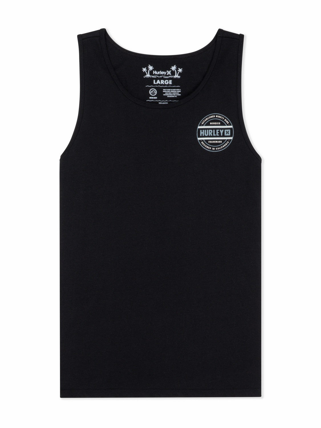 Filler Tank | Hurley - Black