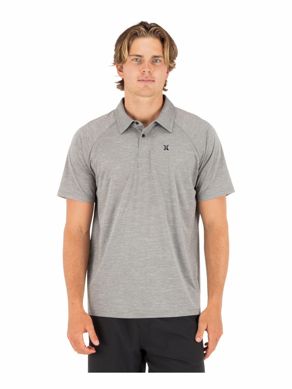 H2O Dri Outback Polo Short Sleeve | Hurley - Stone Grey