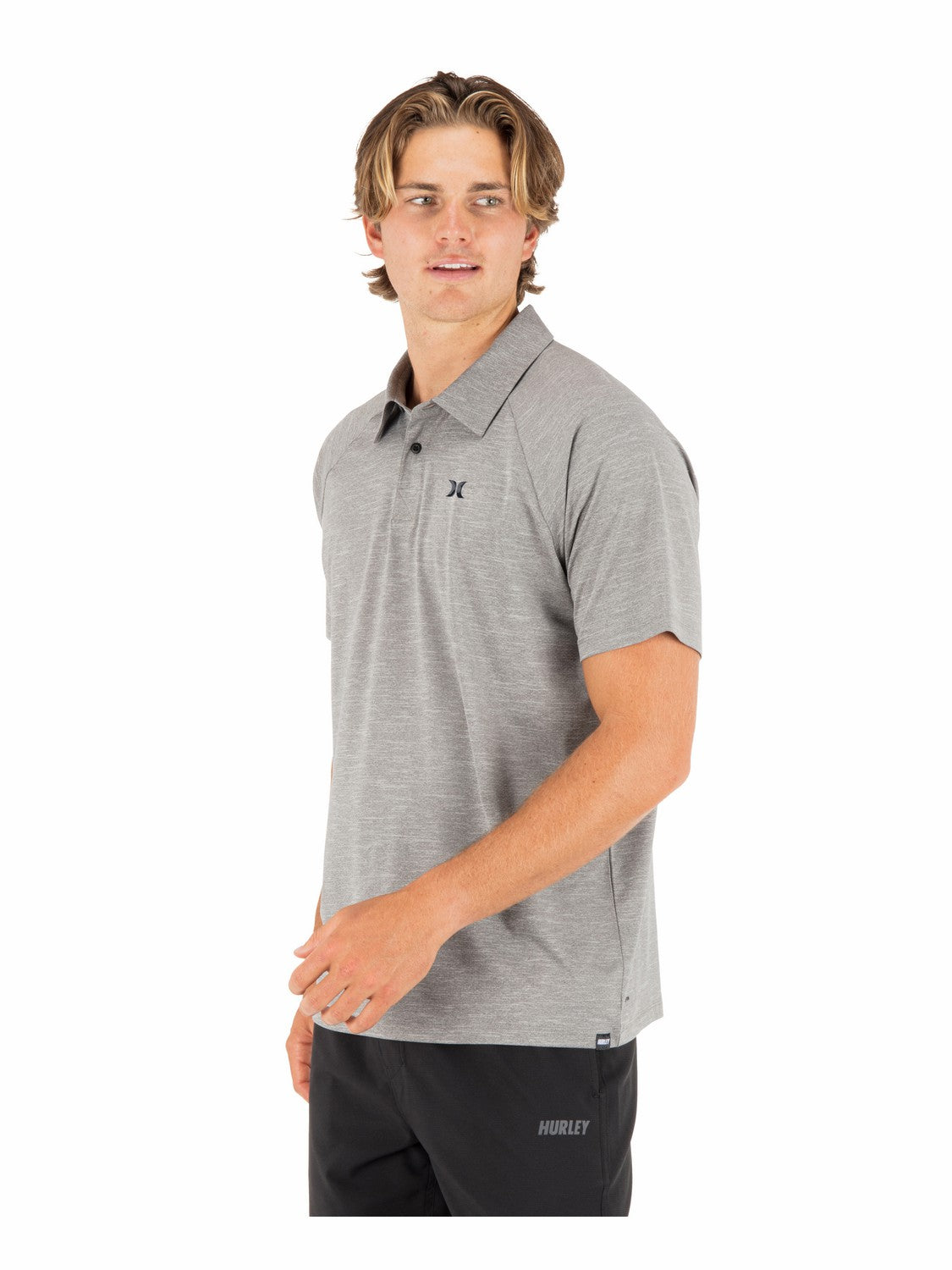 H2O Dri Outback Polo Short Sleeve | Hurley - Stone Grey