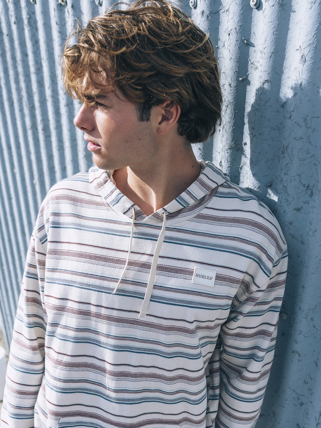 OG Hooded Poncho | Hurley - Bone