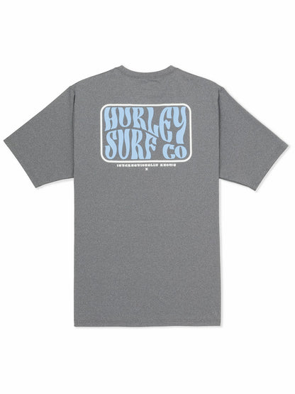 Hybrid UPF Short Sleeve | Hurley - Ion Grey Heather