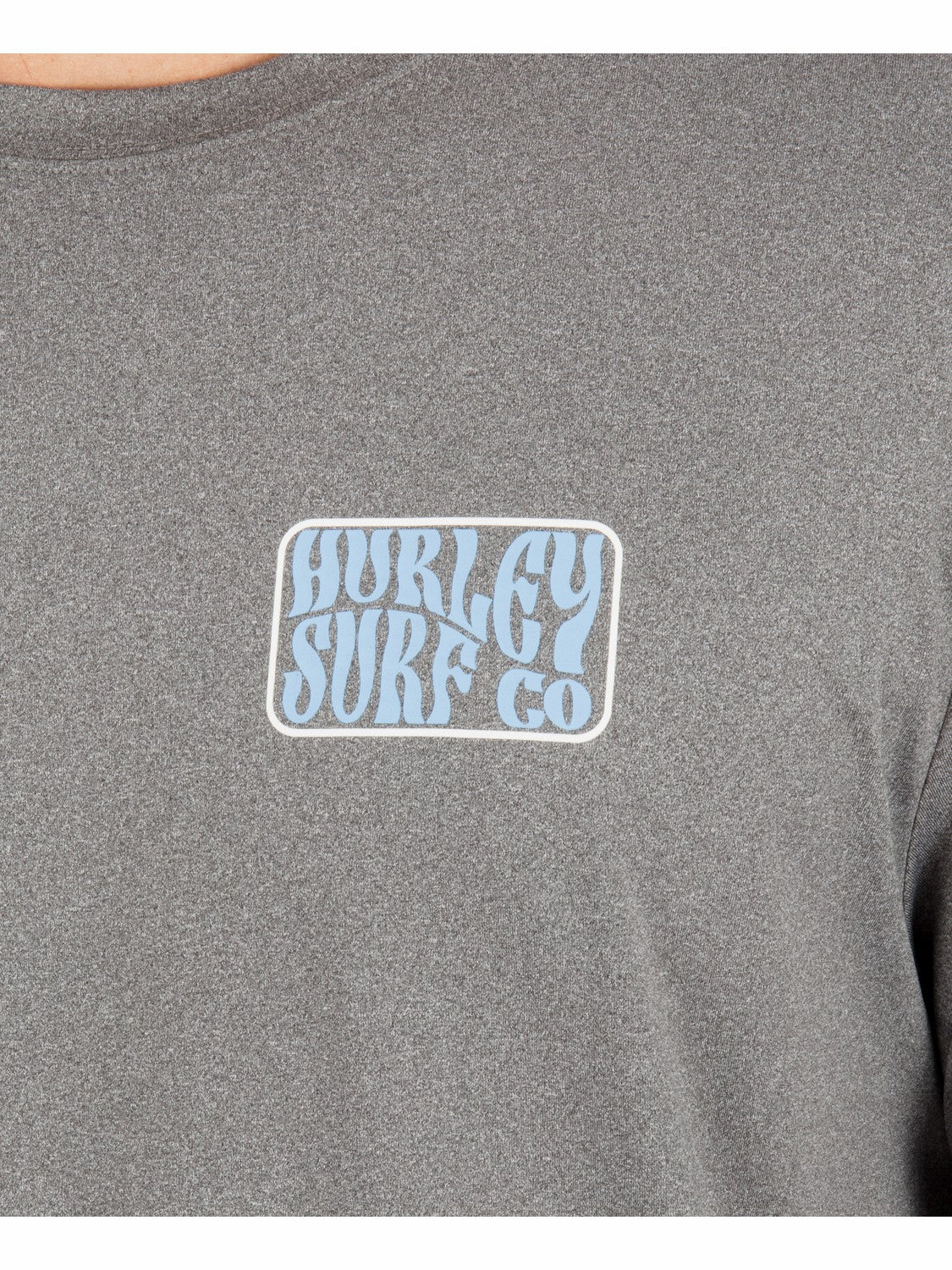 Hybrid UPF Short Sleeve | Hurley - Ion Grey Heather