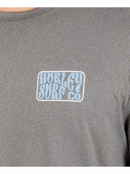Hybrid UPF Short Sleeve | Hurley - Ion Grey Heather