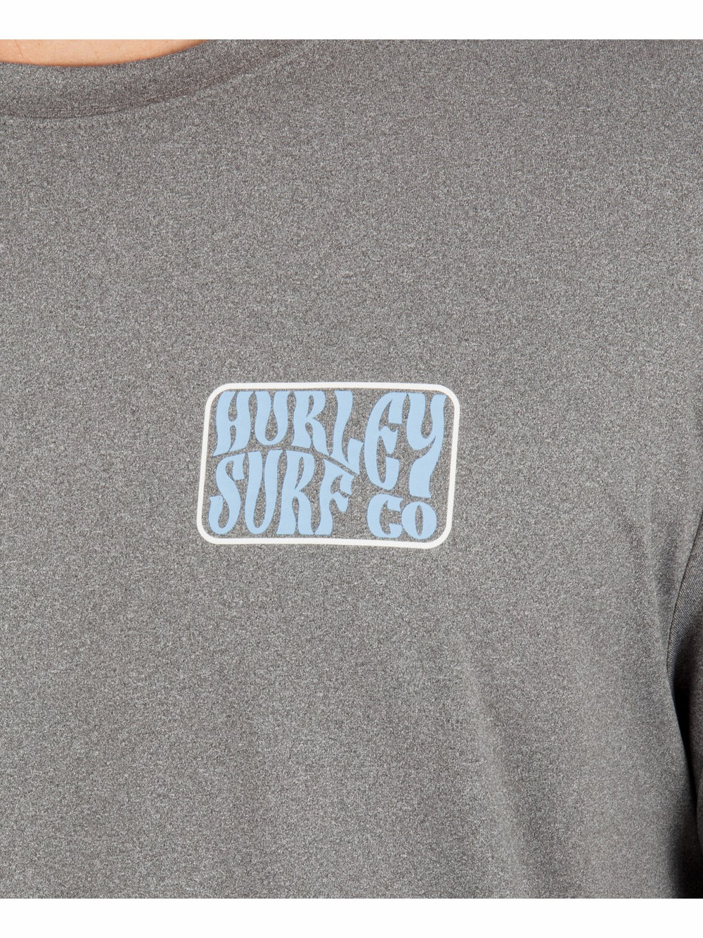 Hybrid UPF Short Sleeve | Hurley - Ion Grey Heather