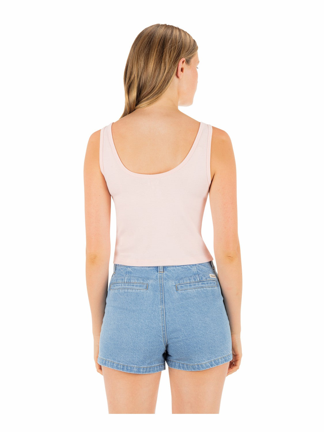 Seaside Scoop Crop Tank | Hurley - English Rose
