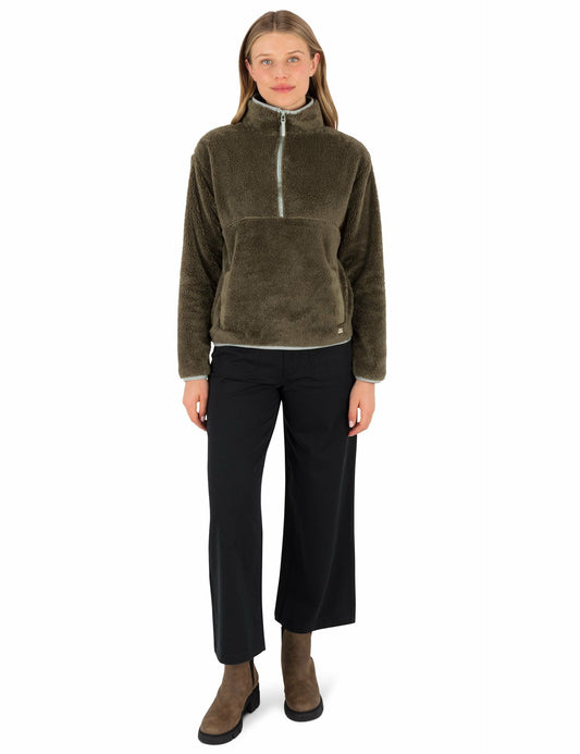 Scout Polar Fleece Anorak | Hurley - Vintage Olive