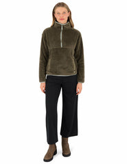 Scout Polar Fleece Anorak | Hurley - Vintage Olive