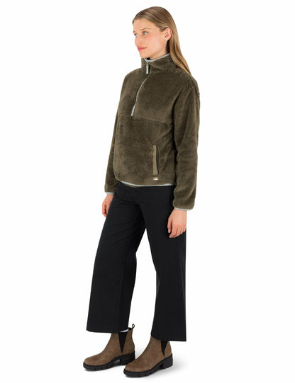 Scout Polar Fleece Anorak | Hurley - Vintage Olive