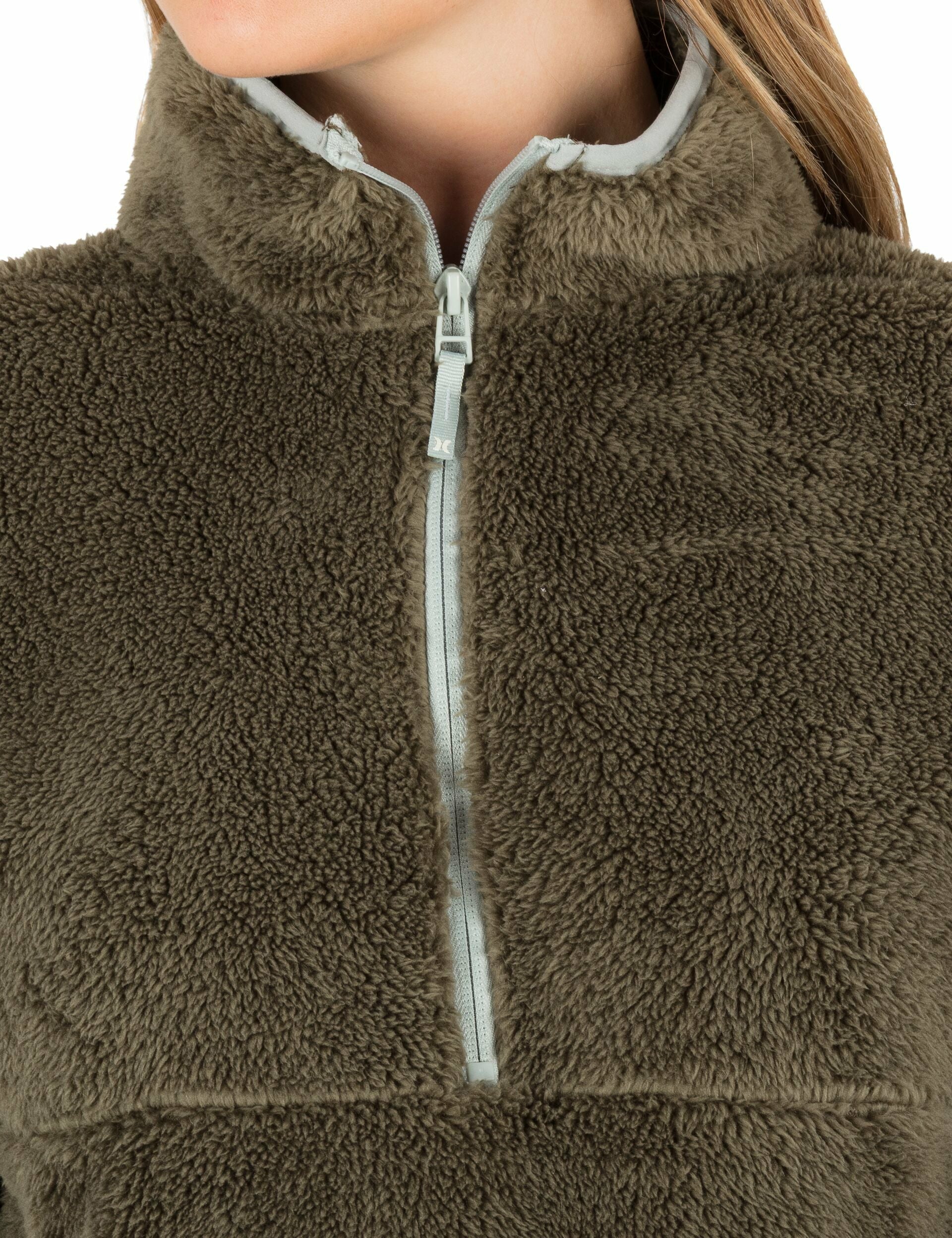 Scout Polar Fleece Anorak | Hurley - Vintage Olive