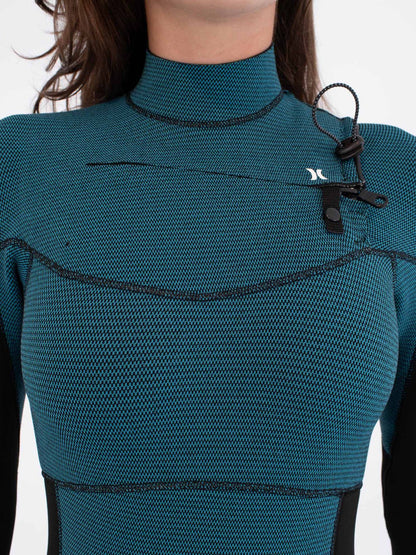 Plus 4/3Mm Fullsuit | Hurley - Black/Skyblue