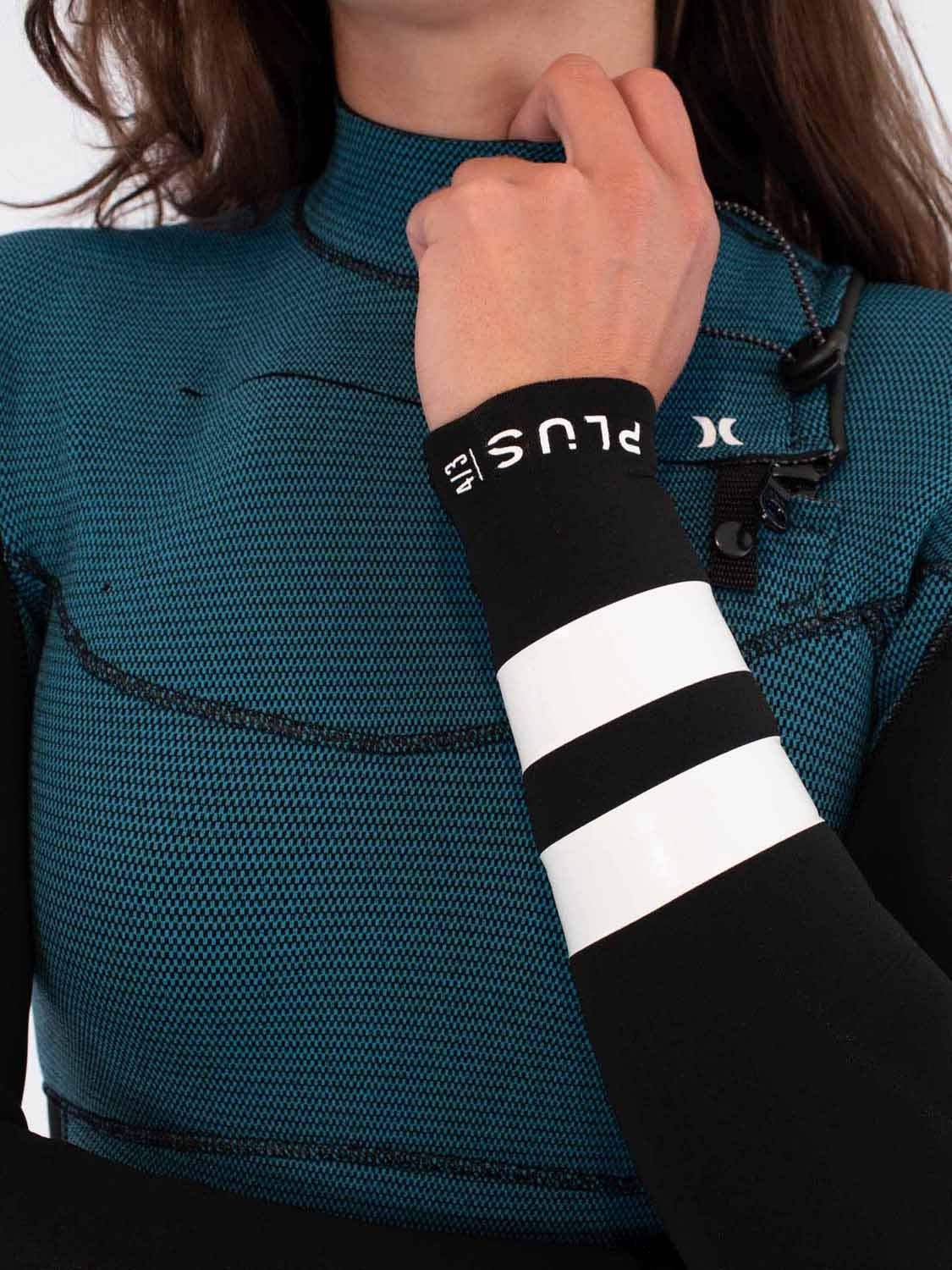 Plus 4/3Mm Fullsuit | Hurley - Black/Skyblue