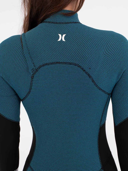 Plus 4/3Mm Fullsuit | Hurley - Black/Skyblue