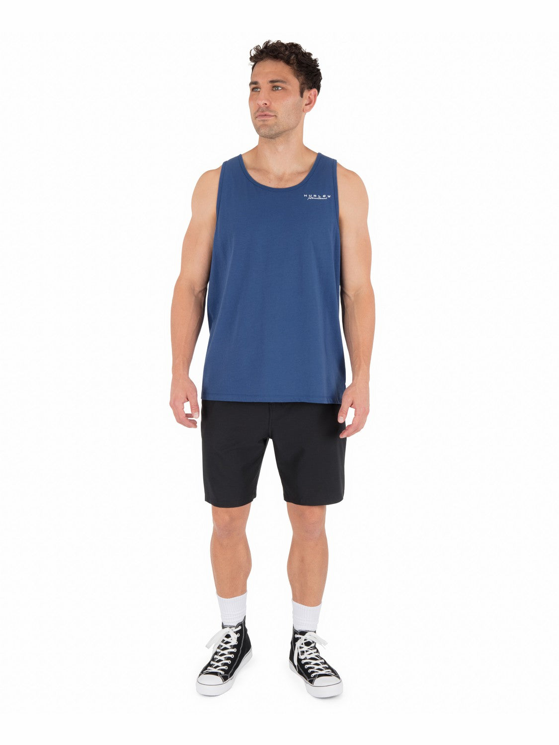 Midnight Palm Tank | Hurley - Abyss