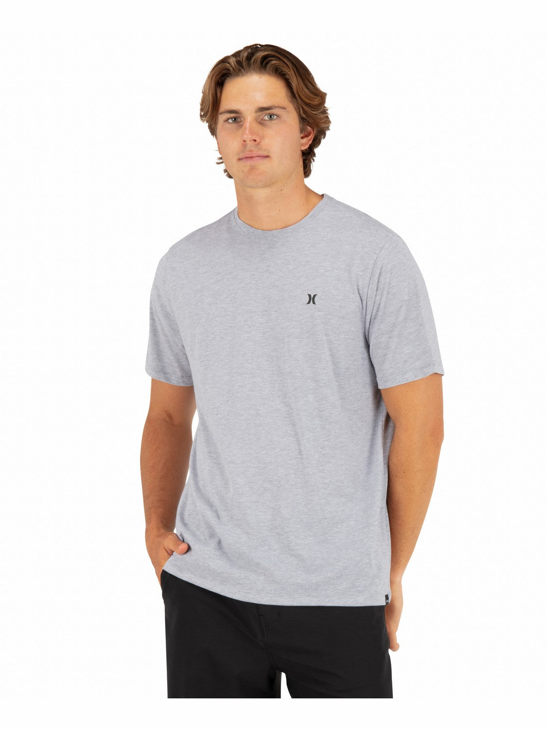 Icon Tee Short Sleeve | Hurley - Dark Grey Heather