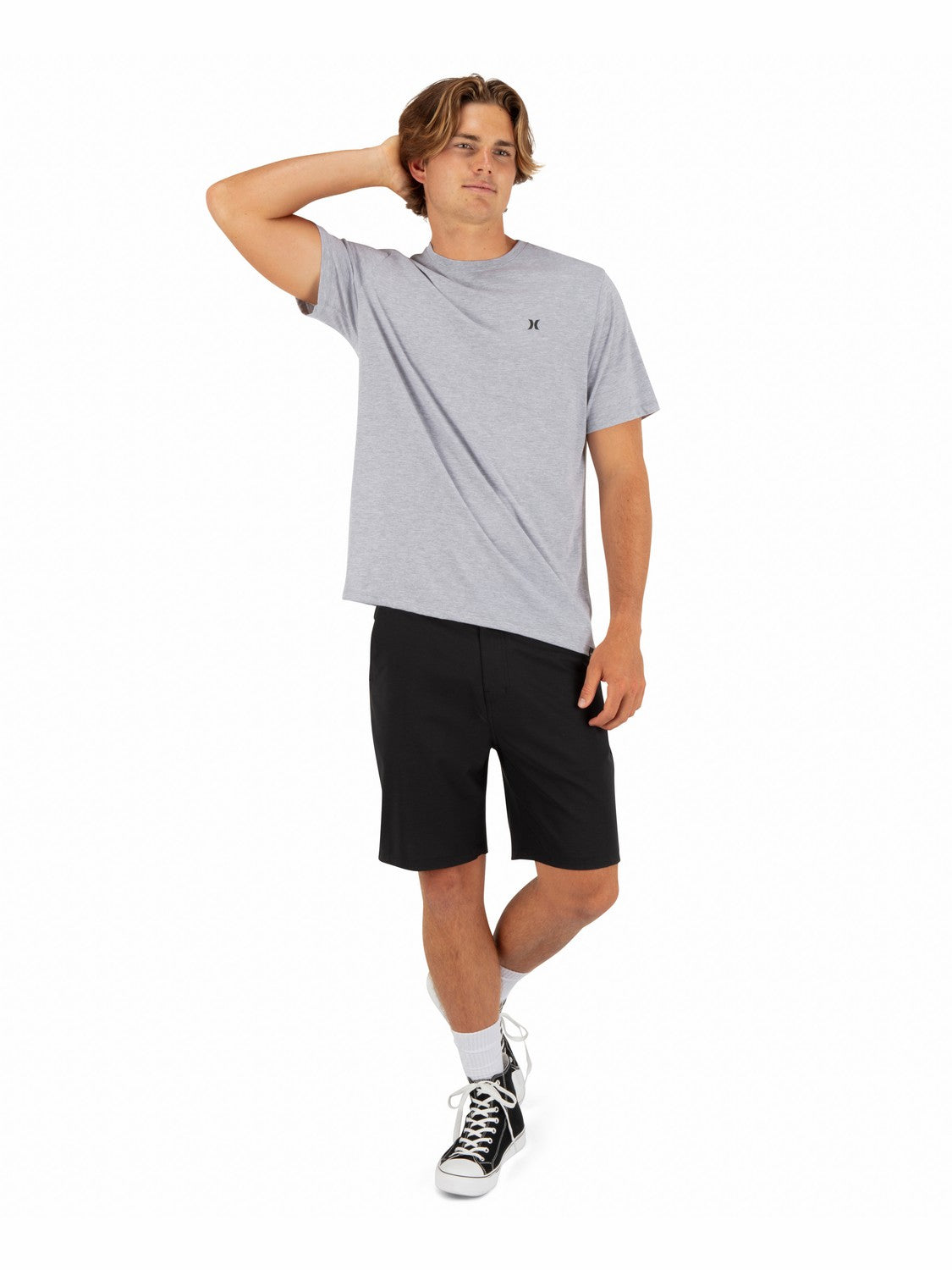 Icon Tee Short Sleeve | Hurley - Dark Grey Heather