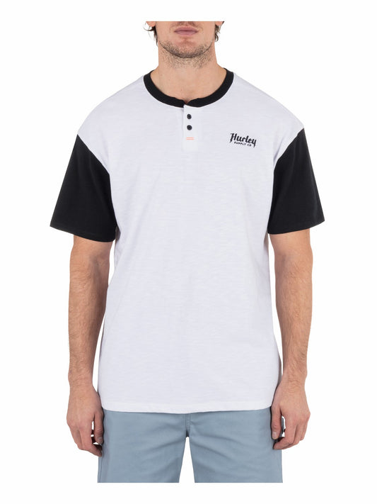 Merchant Henley Short Sleeve | Hurley - White