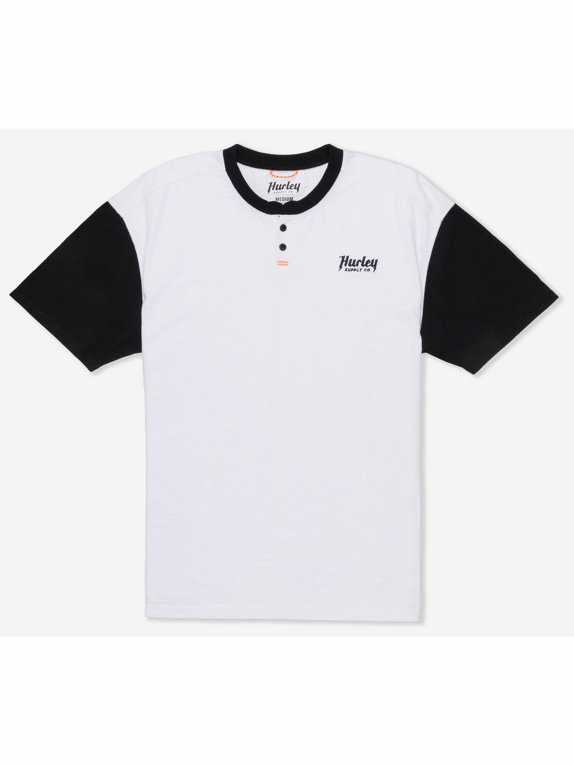 Merchant Henley Short Sleeve | Hurley - White