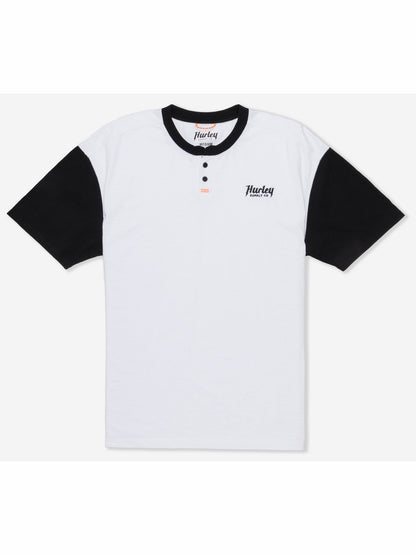 Merchant Henley Short Sleeve | Hurley - White