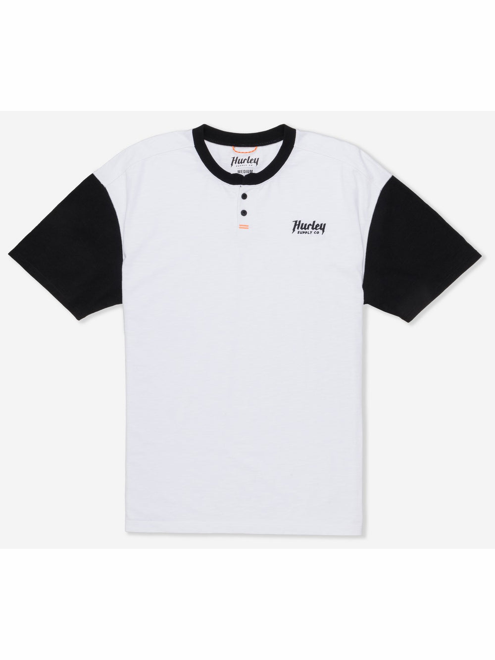 Merchant Henley Short Sleeve | Hurley - White