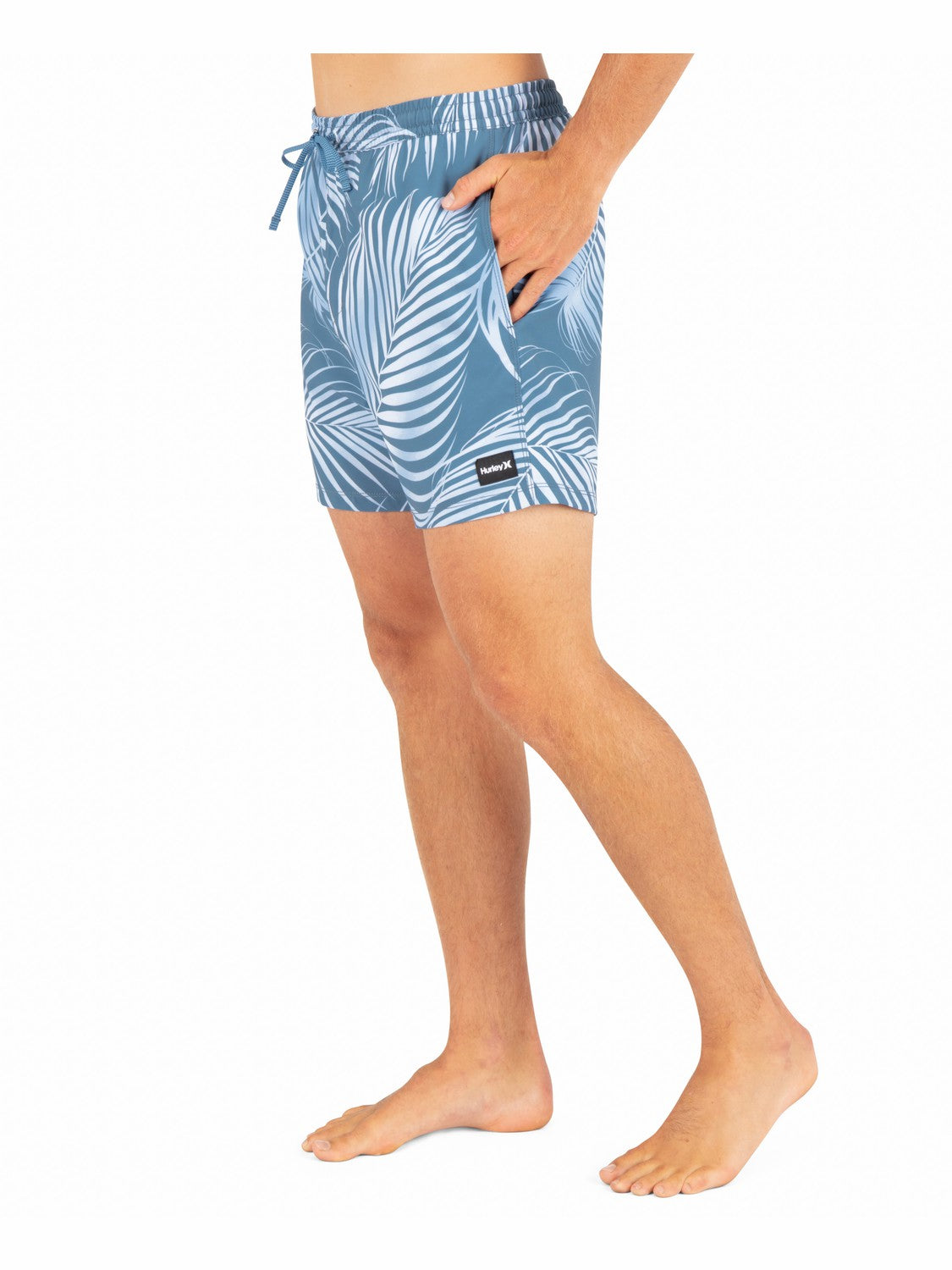 Cannonball Lined Volley 17" | Hurley - Grey Teal