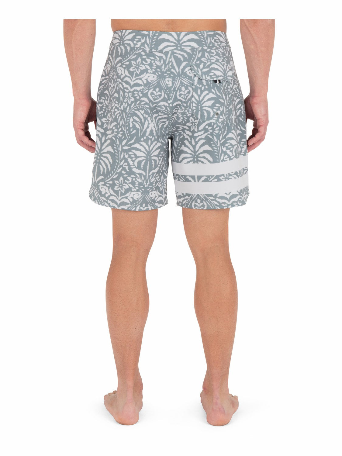 Phantom Eco Block Party Engineered Boardshort 18" | Hurley - Great White